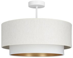 Plafonieră aplicată NATIA, 1xE27/60W/230V, alb