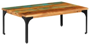 vidaXL Măsuță de cafea, 100 x 60 x 35 cm, lemn masiv reciclat