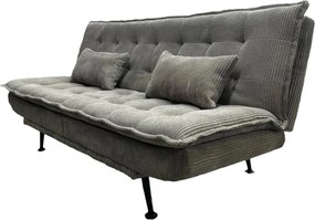 Canapea extensibila, Catifea Raiata Greige JAZZ 195cm