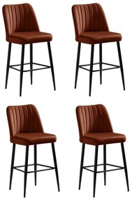 Set de scaune de bar Vento Tile Red, 4 buc., 4 buc