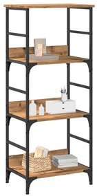 vidaXL Bibliotecă, stejar artizanal, 50x33x117,5 cm, lemn prelucrat