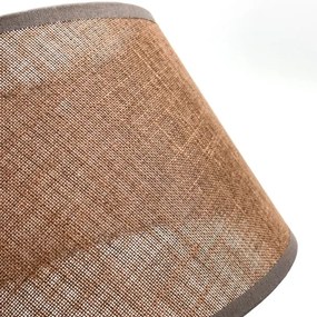 Lustră LED aplicată Brilagi ANTHONY 1xE14/60W/230V stejar nuc/maro