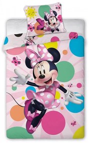 Disney Minnie Dotted set de lenjerie de pat 140×200cm, 70×90 cm