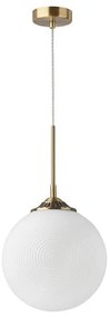 Lustra / Pendul design modern Athena alama/alb NVL-9191212