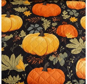 Cuvertura de pat ORANGE PUMPKINS, colorat Dimensiune: 170 x 210 cm