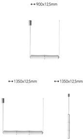 Immax NEO 07102L - Lampă LED reglabilă pe cablu BAMBOOS LED/30W/230V 90 + DO