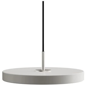 Lustră gri deschis LED cu abajur din metal ø 31 cm Asteria Mini – UMAGE