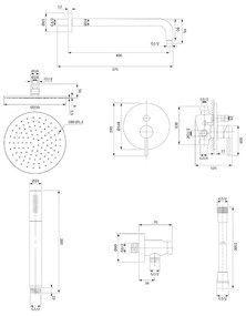 Sistem de dus incastrat Omnires Y  si para cu 1 functie