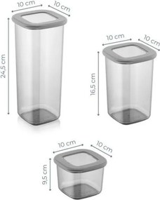 Recipiente 9 buc. pentru alimente Fresco – Hermia