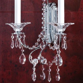 Aplica de perete cristal Swarovski KATHARINA crom