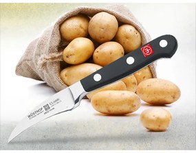 Cuțit de bucătărie pentru decojit CLASSIC 7 cm negru Wüsthof