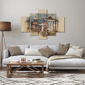 Tablou - Forumul Roman, Roma, Italia (150x105 cm)