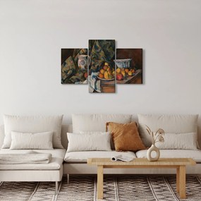 Tablou - Paul Cézanne, Still Life with Apples and Peaches, reproducere (90x60 cm)