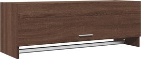 vidaXL Șifonier, stejar maro, 100x32,5x35 cm, lemn prelucrat