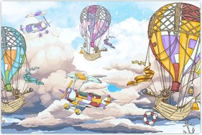 Tablou - Expediție în nori (90x60 cm)