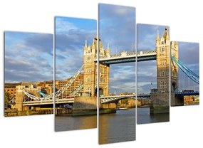 Tablou a Londrei - Tower Bridge (150x105cm)