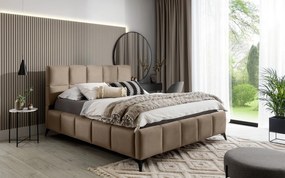 Pat lemn masiv Mist 180x200 Material Nube 20 Mobarta