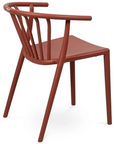 Scaun de grădină maro din plastic Capri – Bonami Essentials