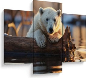 Tablou - Ursul polar (90x60 cm)