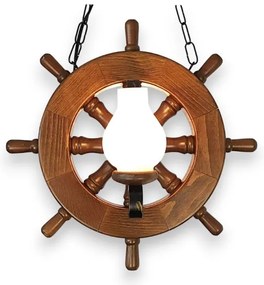 Lustră pe lanț Brilagi TIMONA 2xE14/40W/230V fag/nuc