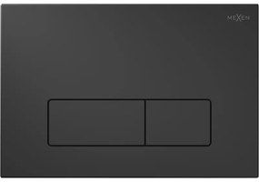 Mexen Fenix 13 buton de spălare Slim, negru mat - 601303