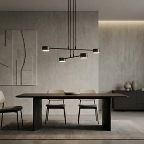 Lustră pe cablu MODUS 4xGX53/12W/230V negru