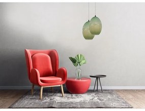 Lustră pe cablu ELLIPTIC 1xE27/11W/230V verde Klausen 111031