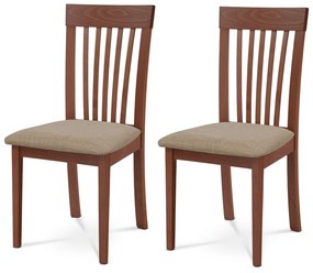 Set de scaune de sufragerie BC-3950, cireș, 2 buc
