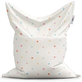 Sac de șezut Classic puncte colorate pe bej - pentru copii, crem