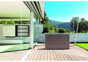 Cutie de depozitare pentru grădină maro din plastic Ontario – Keter