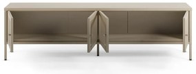 Comodă TV crem din metal 160x50x35 cm Fayna – Marckeric