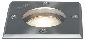 Spot îngropat din oțel 10,5 cm IP65 - Basic Square
