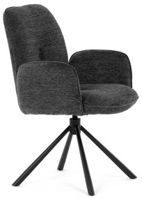 Set de scaune de sufragerie DCH-D1330 BK2, 2 buc.