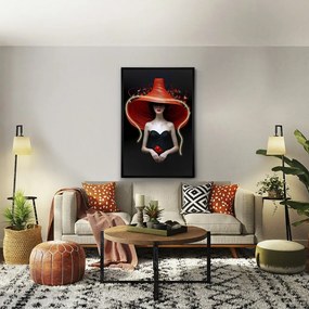 Tablou cu iluminat LED imprimat pe panza Tocado 80x120cm