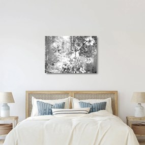 Tablou pe sticlă - Grădină romantică (70x50 cm)