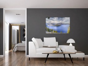 Tablou lacul montan (90x60 cm)