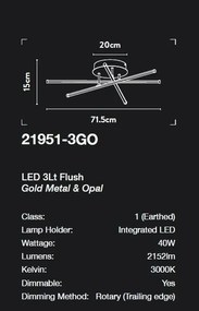 Plafoniera LED design modern minimalist Belle