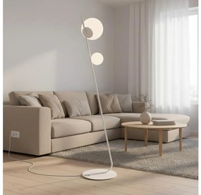 Lampadar TATU 2xG9/8W/230V alb