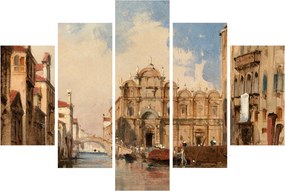 Tablou - Jules-Romain Joyant, The Scuola di San Marco, Venice, reproducere (150x105 cm)