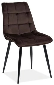 Scaun de sufragerie Charlie (Maro + Negru). 1050296