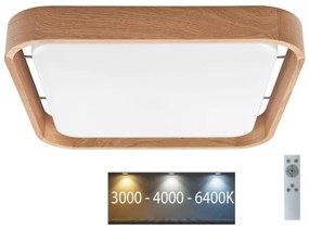 Plafonieră LED MANAROLA CUBIC LED/24W/230V Brilagi + telecomandă