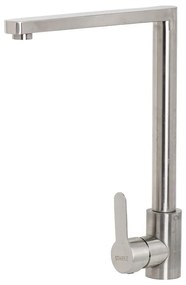 Baterie de bucătărie din inox satinat – Model CF012 – Design Modern și Funcțional pentru Orice Spațiu
