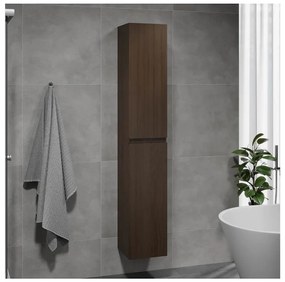 Dulap pentru baie KENWOOD, 186 cm, nuc