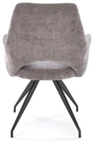 Scaun rotativ K542 stofa gri