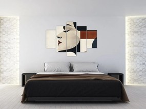 Tablou - Femeie din profil (150x105 cm)