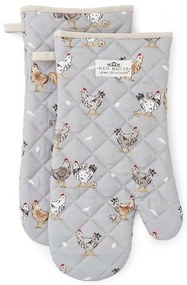 Set de mănuși de bucătărie 2 buc. din bumbac Hen House – Cooksmart ®