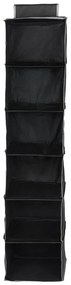 Organizator compartimentat suspendat Compactor Garment So Black 6 Rack