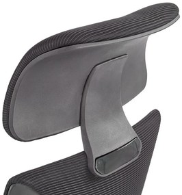 Scaun de birou Valdez, negru