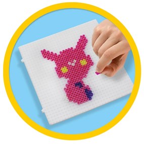 Set creativ copii Beedz – Margele de calcat Funpins animale