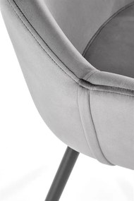 Scaun tapitat K480 - Gri